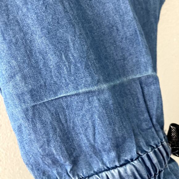 Rockets of Awesome Chambray Tank Dress - Blue - 6 - Picture 6 of 9